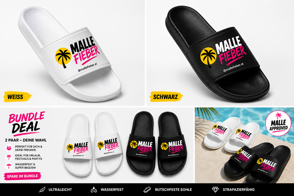 🌴 Malle Fieber Schlappen Bundle 🌴