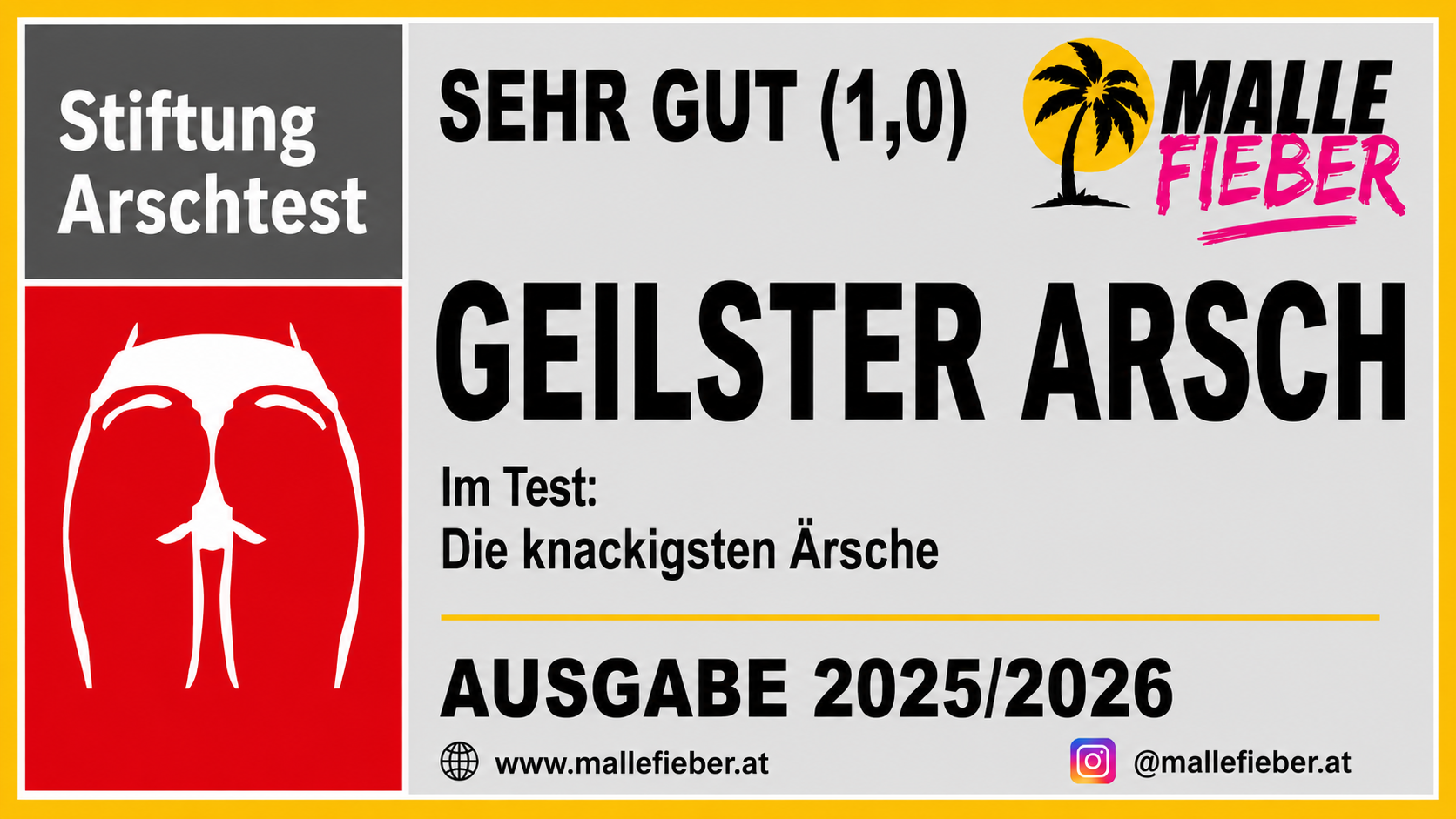 🏆🌴 Malle Fieber Auszeichnungen Sticker Bundle – 7 Mallorca Kult-Sticker